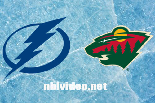 Tampa Bay Lightning vs Minnesota Wild Full Game Replay Jan 4, 2024 NHL