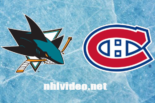San Jose Sharks vs Montreal Canadiens Full Game Replay Jan 11, 2024 NHL