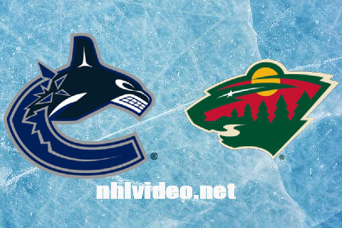 Vancouver Canucks vs Minnesota Wild Full Game Replay Feb 19, 2024 NHL