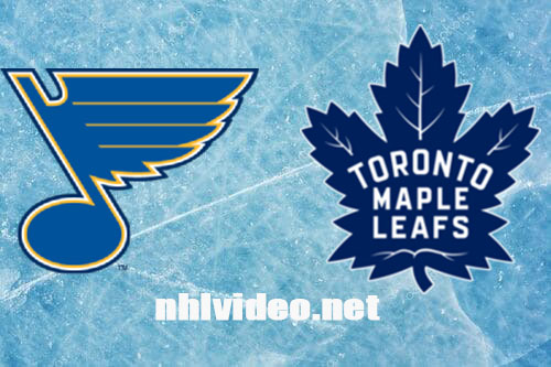 St. Louis Blues vs Toronto Maple Leafs Full Game Replay Feb 13, 2024 NHL