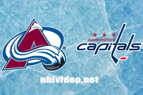 Colorado Avalanche vs Washington Capitals Full Game Replay Feb 13, 2024 NHL