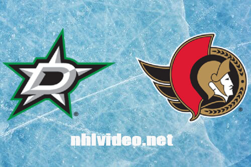 Dallas Stars vs Ottawa Senators Full Game Replay Feb 22, 2024 NHL