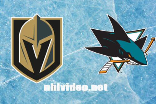 Vegas Golden Knights vs San Jose Sharks Full Game Replay Feb 19, 2024 NHL