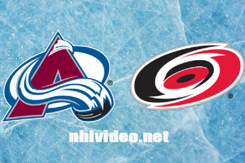 Colorado Avalanche vs Carolina Hurricanes Full Game Replay Feb 8, 2024 NHL