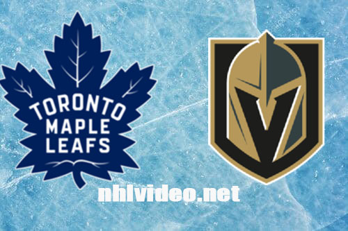 Toronto Maple Leafs vs Vegas Golden Knights Full Game Replay Feb 22, 2024 NHL