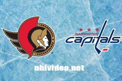 Ottawa Senators vs Washington Capitals Full Game Replay Feb 26, 2024 NHL