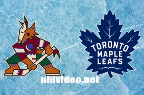 Arizona Coyotes vs Toronto Maple Leafs Full Game Replay Feb 29, 2024 NHL