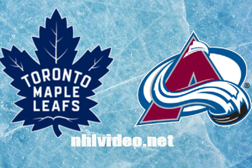 Toronto Maple Leafs vs Colorado Avalanche Full Game Replay Feb 24, 2024 NHL
