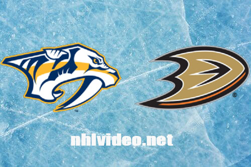 Nashville Predators vs Anaheim Ducks Full Game Replay Feb 25, 2024 NHL