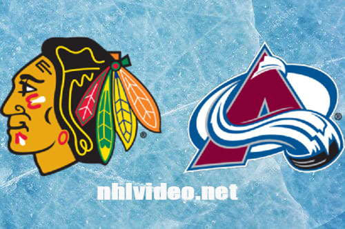 Chicago Blackhawks vs Colorado Avalanche Full Game Replay Mar 4, 2024 NHL