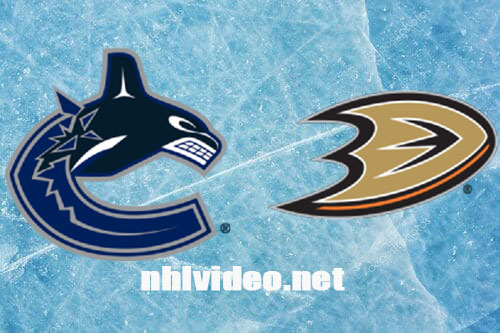 Vancouver Canucks vs Anaheim Ducks Full Game Replay Mar 3, 2024 NHL