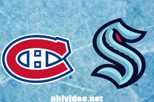 Montreal Canadiens vs Seattle Kraken Full Game Replay Mar 24, 2024 NHL