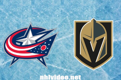 Columbus Blue Jackets vs Vegas Golden Knights Full Game Replay Mar 23, 2024 NHL