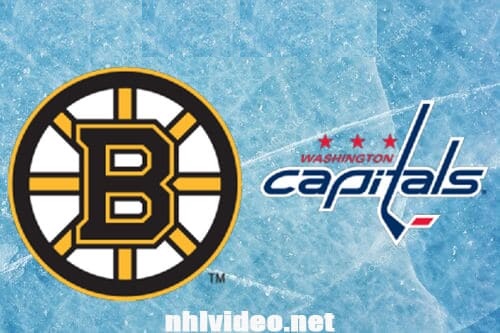 Boston Bruins vs Washington Capitals Full Game Replay Apr 15, 2024 NHL