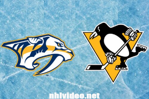 Nashville Predators vs Pittsburgh Penguins Full Game Replay Apr 15, 2024 NHL