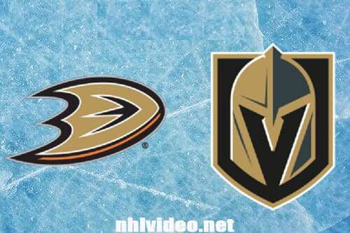 Anaheim Ducks vs Vegas Golden Knights Full Game Replay Apr 18, 2024 NHL