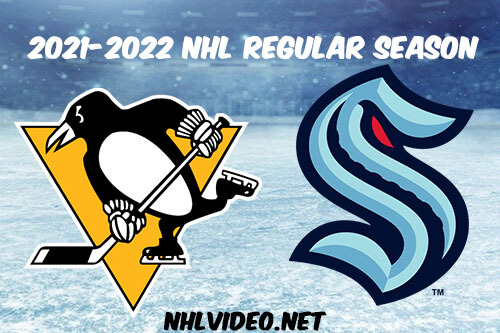 Pittsburgh Penguins vs Seattle Kraken Full Game Replay 2021 Dec 06 NHL