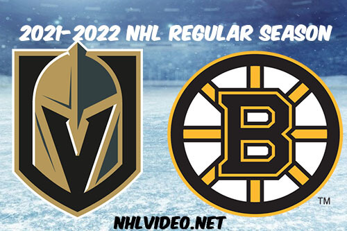Vegas Golden Knights vs Boston Bruins Full Game Replay 2021 Dec 14 NHL