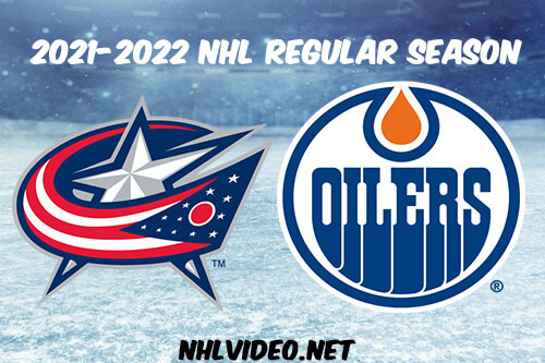 Columbus Blue Jackets vs Edmonton Oilers Full Game Replay 2021 Dec 16 NHL