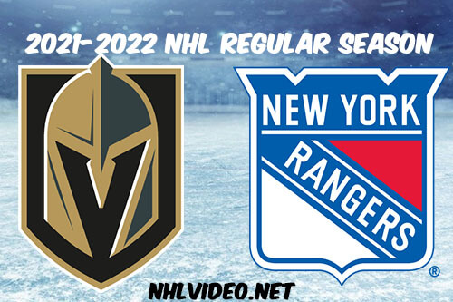Vegas Golden Knights vs New York Rangers Full Game Replay 2021 Dec 17 NHL