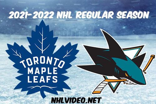 Toronto Maple Leafs vs San Jose Sharks Full Game Replay 2021 Nov 26 NHL