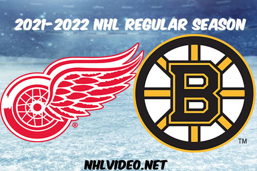 Detroit Red Wings vs Boston Bruins Full Game Replay 2021 Nov 30 NHL