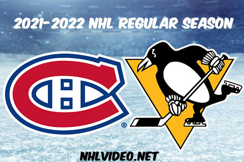 Montreal Canadiens vs Pittsburgh Penguins Full Game Replay 2021 Nov 27 NHL