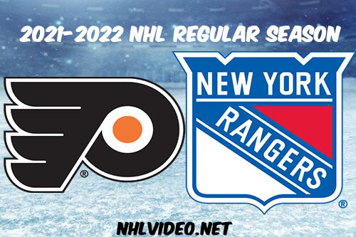 Philadelphia Flyers vs New York Rangers Full Game Replay 2021 Dec 01 NHL