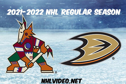 Arizona Coyotes vs Anaheim Ducks Full Game Replay 2021 Dec 17 NHL