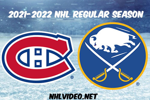 Montreal Canadiens vs Buffalo Sabres Full Game Replay 2021 Nov 26 NHL