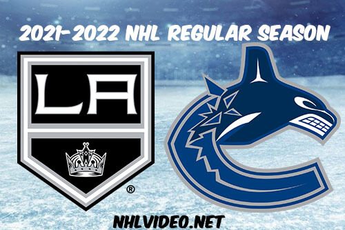 Los Angeles Kings vs Vancouver Canucks Full Game Replay 2021 Dec 06 NHL