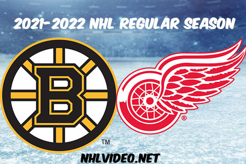 Boston Bruins vs Detroit Red Wings Full Game Replay 2022 Jan 02 NHL