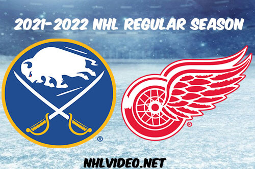 Buffalo Sabres vs Detroit Red Wings Full Game Replay 2022 Jan 15 NHL