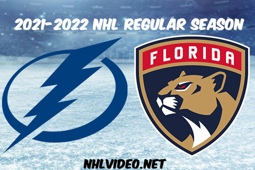 Tampa Bay Lightning vs Florida Panthers Full Game Replay 2021 Dec 30 NHL