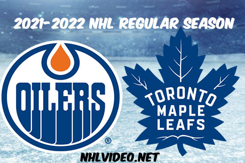 Edmonton Oilers vs Toronto Maple Leafs Full Game Replay 2022 Jan 05 NHL