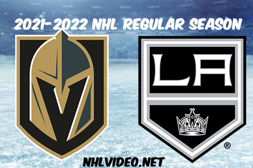 Vegas Golden Knights vs Los Angeles Kings Full Game Replay 2021 Dec 28 NHL