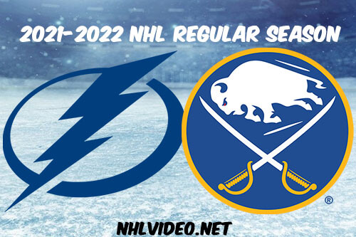 Tampa Bay Lightning vs Buffalo Sabres Full Game Replay 2022 Jan 11 NHL