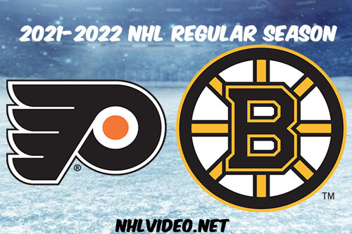 Philadelphia Flyers vs Boston Bruins Full Game Replay 2022 Jan 13 NHL