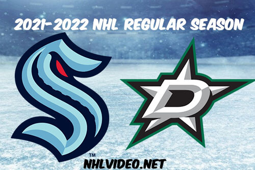 Seattle Kraken vs Dallas Stars Full Game Replay 2022 Jan 12 NHL