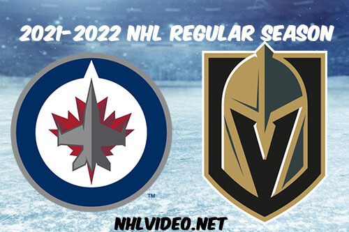 Winnipeg Jets vs Vegas Golden Knights Full Game Replay 2022 Jan 02 NHL