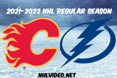 Calgary Flames vs Tampa Bay Lightning Full Game Replay 2022 Jan 06 NHL