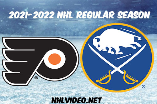 Philadelphia Flyers vs Buffalo Sabres Full Game Replay 2022 Jan 22 NHL