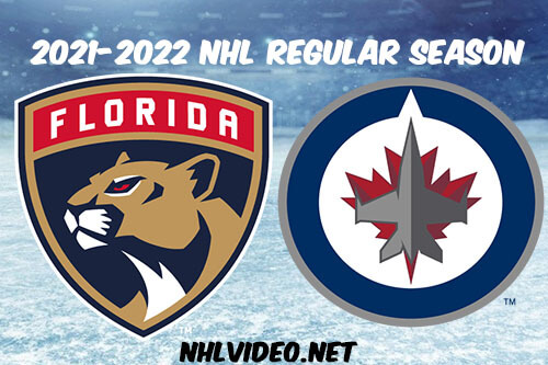 Florida Panthers vs Winnipeg Jets Full Game Replay 2022 Jan 25 NHL