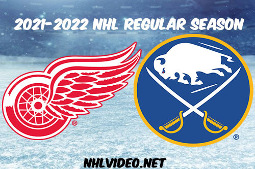 Detroit Red Wings vs Buffalo Sabres Full Game Replay 2022 Jan 17 NHL