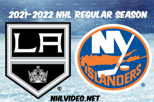 Los Angeles Kings vs New York Islanders Full Game Replay 2022 Jan 27 NHL