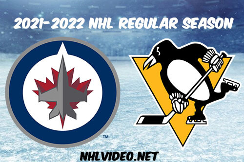 Winnipeg Jets vs Pittsburgh Penguins Full Game Replay 2022 Jan 23 NHL