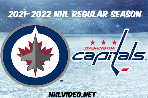 Winnipeg Jets vs Washington Capitals Full Game Replay 2022 Jan 18 NHL