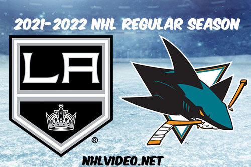 Los Angeles Kings vs San Jose Sharks Full Game Replay 2022 Jan 17 NHL