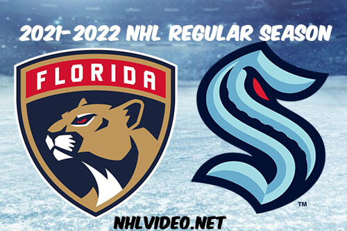 Florida Panthers vs Seattle Kraken Full Game Replay 2022 Jan 23 NHL