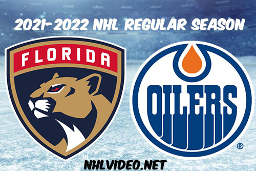 Florida Panthers vs Edmonton Oilers Full Game Replay 2022 Jan 20 NHL